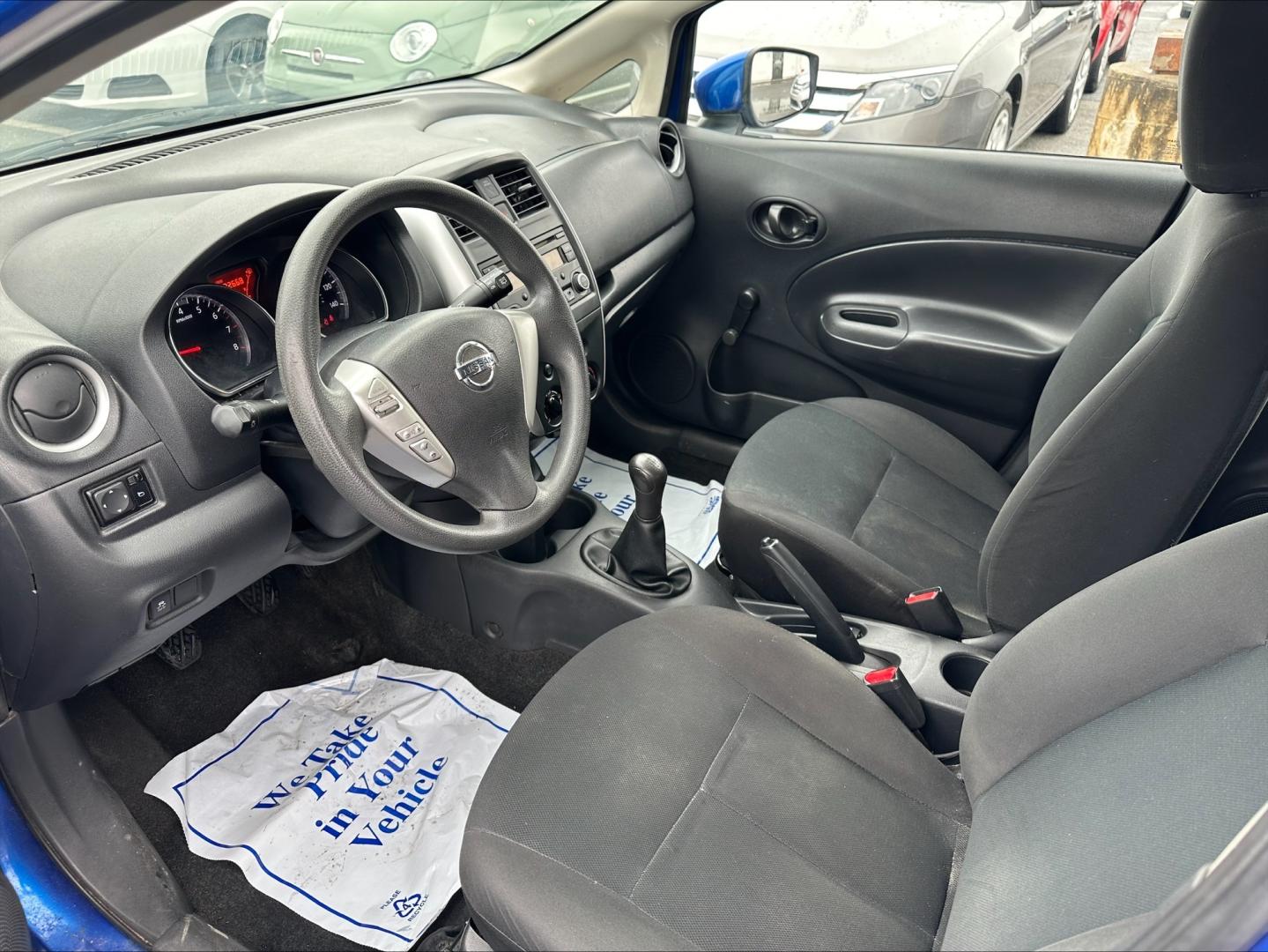 2015 BLUE* Nissan Versa Note S 5MT (3N1CE2CP0FL) with an 1.6L L4 DOHC 16V engine, 5-Speed Manual transmission, located at 1254 Manheim Pike, Lancaster, PA, 17601, (717) 393-9133, 40.062870, -76.323273 - Photo#8